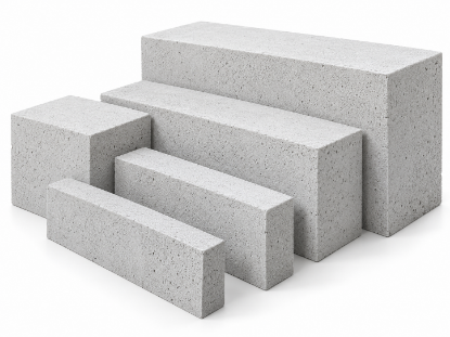 AAC blocks representing E-Con LITE blocks in multiple thicknesses